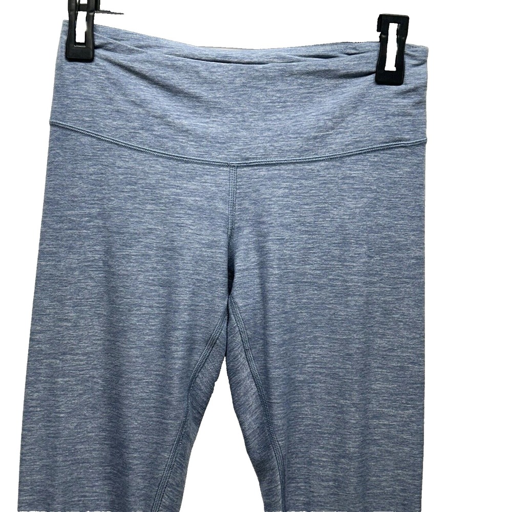 Lululemon Womens Size 6 Full Length Blue/White Leggings (D3)